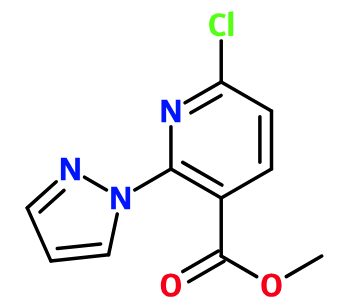 (image for) MCYP2086 Methyl 6-chloro-2-(1H-pyrazol-1-yl)nicotinate